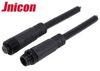 Jnicon M12 impermeabilizza i connettori del cavo, impermeabilizza il connettore di cavo maschio di 2 Pin