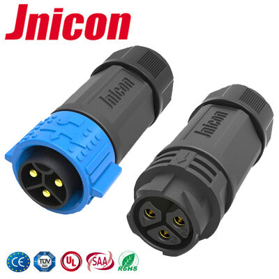 M25 IP67 connettore impermeabile maschio femmina 3 pin connettori di alimentazione ad alta corrente
