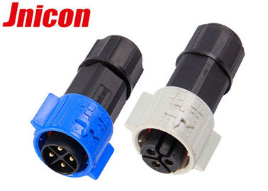 Connettori circolari impermeabili elettrici, 3 connettore rotondo di Pin di Pin 4 con la femmina maschio