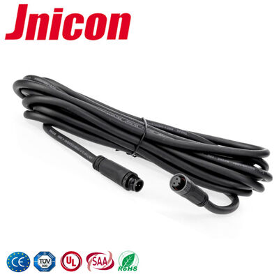 M12 connettore a cavo stampato 300V connettore IP67 a bassa tensione 2 pin