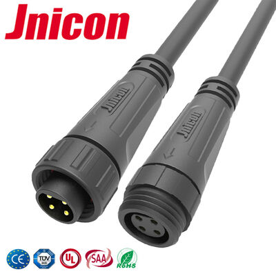 Connettore filo-filo a 4 pin Connettore impermeabile M16 300V OEM IP67