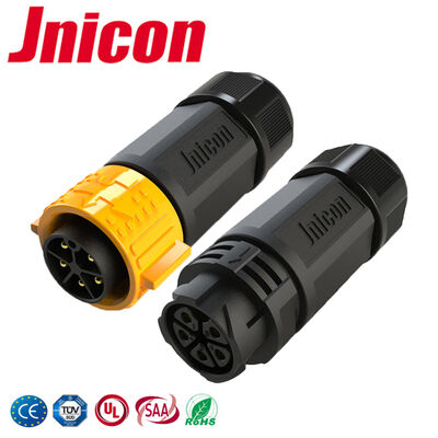 PA66 M25 Outdoor Electrical Connectors 30A Male Female Waterproof Connector