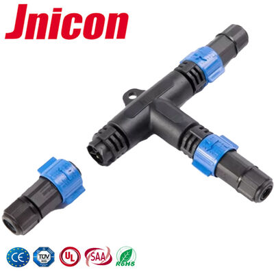 M19 IP67 connettori solari T tipo 500V connettore impermeabile ad alta tensione Push Lock