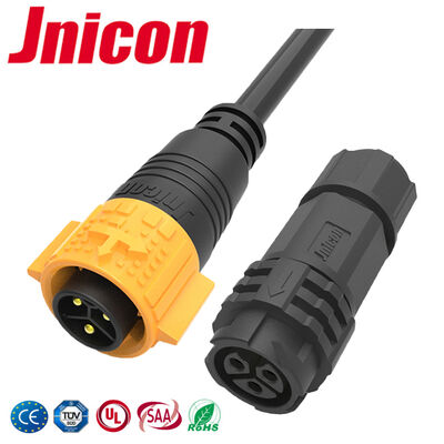 Connettore maschio femmina a 3 pin 20A IP68 con blocco a pressione ODM per alimentazione 12AWG Max Connector