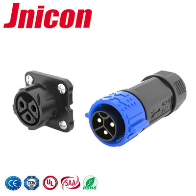 Connettori elettrici stagni IP67 50A M25 3 pin da filo a scheda