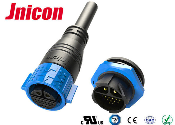 i dati di CC 30A impermeabilizzano l'auto di Pin del connettore di cavo IP67 20 che chiude la struttura a chiave multiconduttore