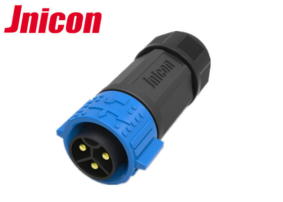 I connettori circolari impermeabili ad alta corrente 3pin hanno modellato il cavo IP67 per le apparecchiature elettriche