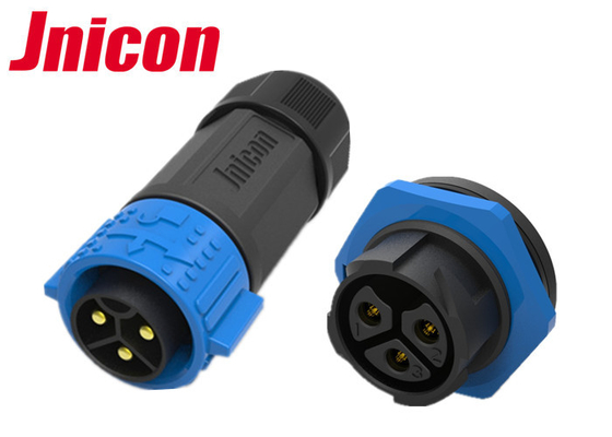 Connettori circolari impermeabili femminili maschii, un connettore circolare IP67 di 3 Pin