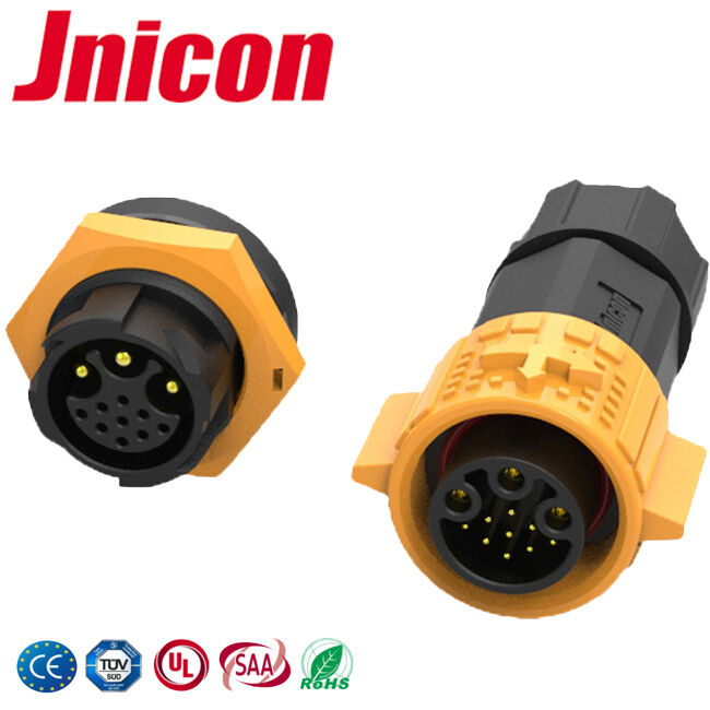 Connettore circolare in plastica M19 a 3 + 9 pin Connettore maschio femmina multi pin 300 V