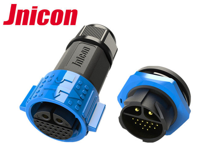 5 il PIN 5A IP67 impermeabilizza il connettore di Ethernet, guarnizione del silicone del connettore di batteria al litio