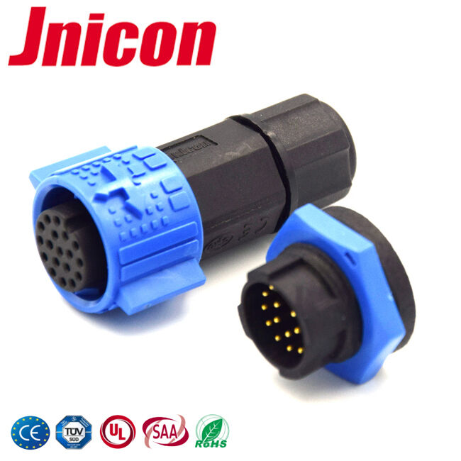 5A M19 connettore impermeabile filo a bordo CE 18 pin connettore circolare