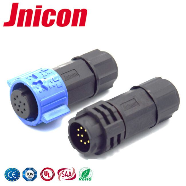 Connettore da filo a filo LED da 5A 9 pin con morsetto a vite per dati