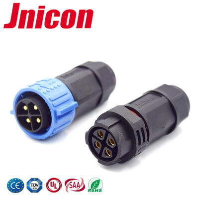 Connettore cavo a sgancio rapido per connettore di alimentazione esterno IP67 M25 a 4 pin 30A