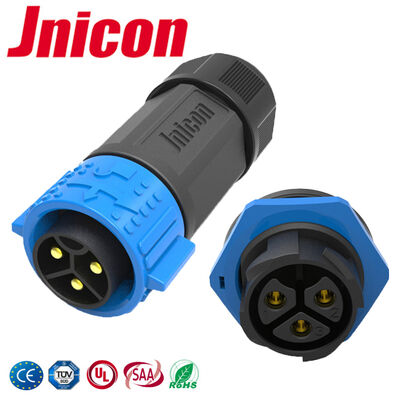 Connessione per presa di presa in ottone placcato in oro M25 3 pin 60A per la nuova energia