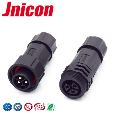 Connettore 20A M19 IP68 a 3 pin placcato oro maschio e femmina impermeabile