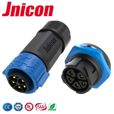 Connettore a montaggio a pannello a 5 pin 30A impermeabile IP67 connettori maschio femmina