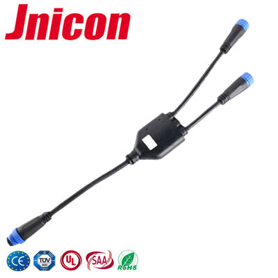 Connettore di splicing a filo 10A Y-branch 20~16AWG connettore a due vie impermeabile